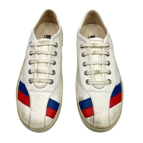 RE/DONE 70’s Low Top Stripe Sneakers - EU 37 (6.5/7) - Picture 2 of 10